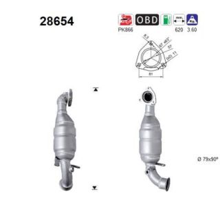 Katalizatoriaus keitiklis AS 28654