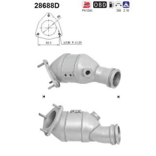 Katalizatoriaus keitiklis AS 28688D