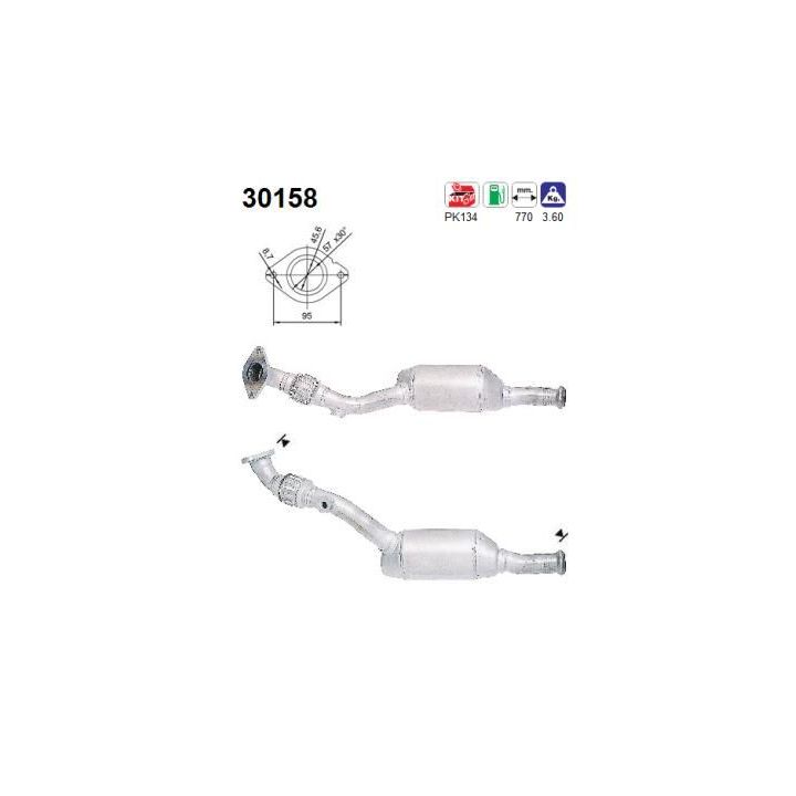 Katalizatoriaus keitiklis AS 30158