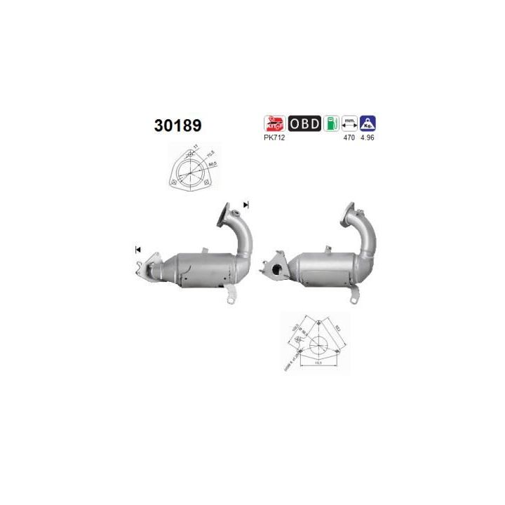 Katalizatoriaus keitiklis AS 30189