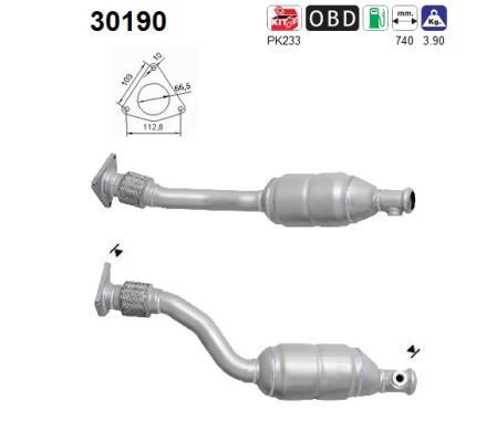 Katalizatoriaus keitiklis AS 30190