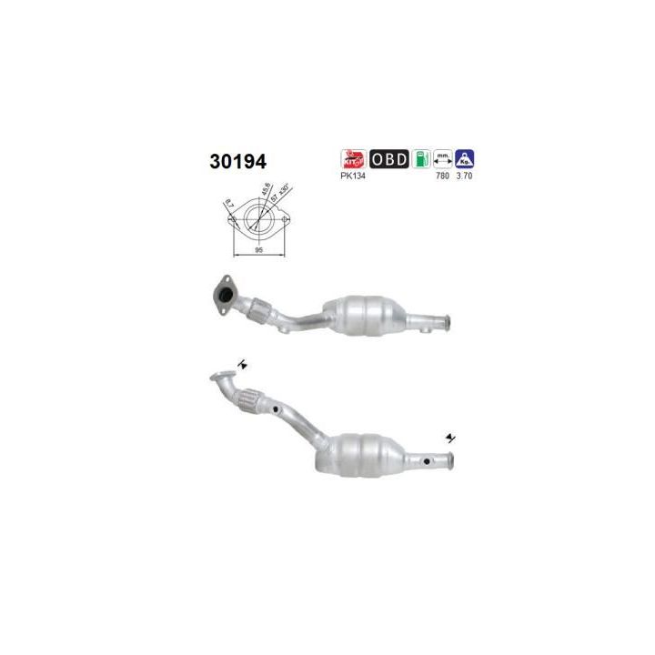 Katalizatoriaus keitiklis AS 30194