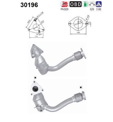 Katalizatoriaus keitiklis AS 30196