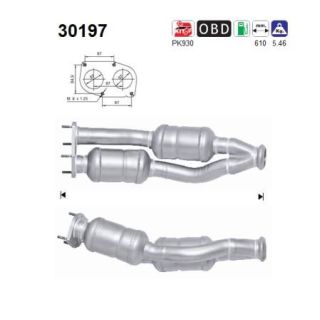 Katalizatoriaus keitiklis AS 30197