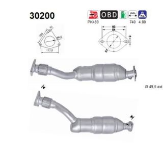 Katalizatoriaus keitiklis AS 30200