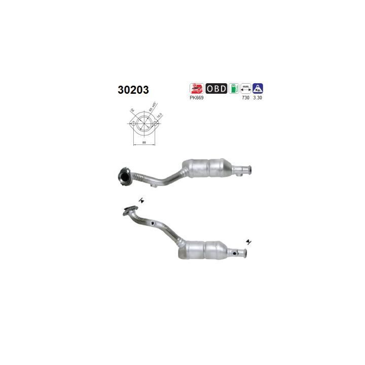 Katalizatoriaus keitiklis AS 30203