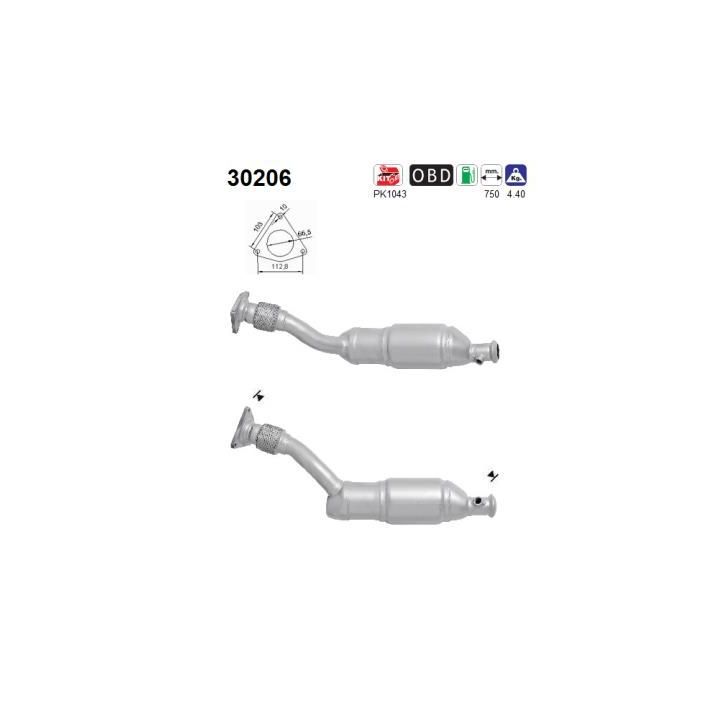 Katalizatoriaus keitiklis AS 30206