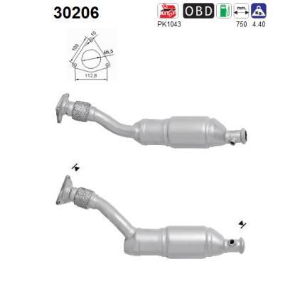 Katalizatoriaus keitiklis AS 30206
