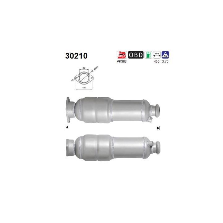Katalizatoriaus keitiklis AS 30210