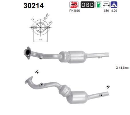 Katalizatoriaus keitiklis AS 30214