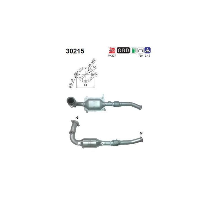 Katalizatoriaus keitiklis AS 30215