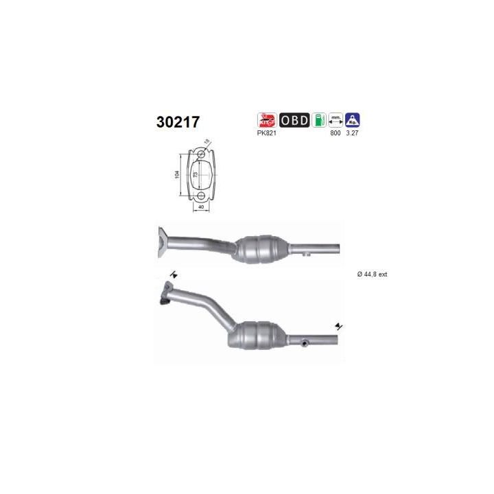 Katalizatoriaus keitiklis AS 30217