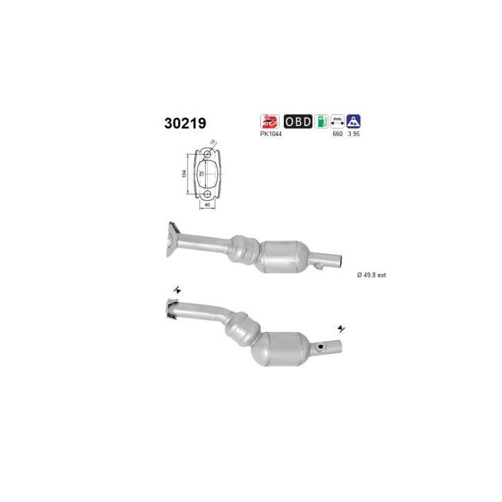 Katalizatoriaus keitiklis AS 30219