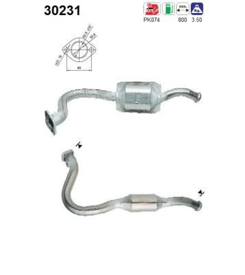 Katalizatoriaus keitiklis AS 30231