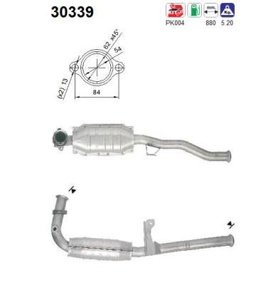 Katalizatoriaus keitiklis AS 30339