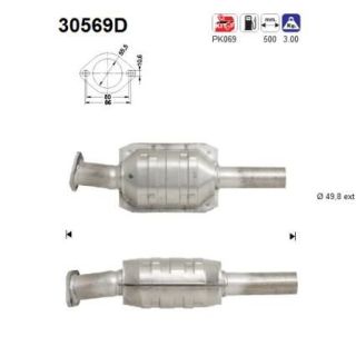Katalizatoriaus keitiklis AS 30569D