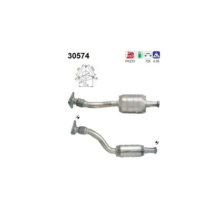 Katalizatoriaus keitiklis AS 30574