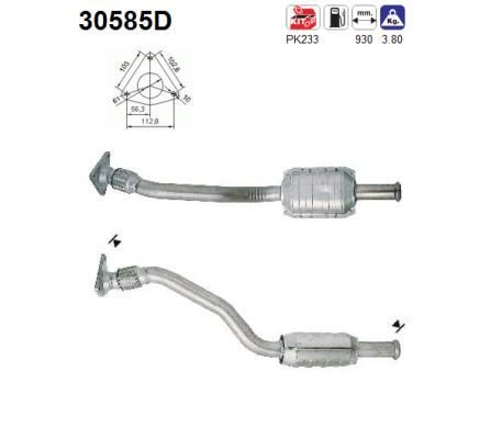 Katalizatoriaus keitiklis AS 30585D