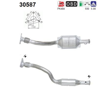 Katalizatoriaus keitiklis AS 30587