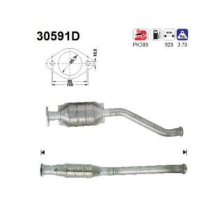 Katalizatoriaus keitiklis AS 30591D