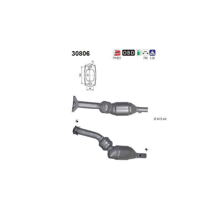 Katalizatoriaus keitiklis AS 30806