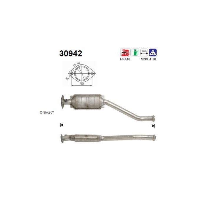 Katalizatoriaus keitiklis AS 30942