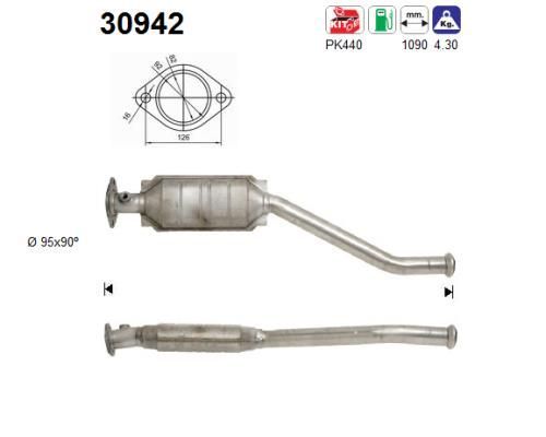 Katalizatoriaus keitiklis AS 30942