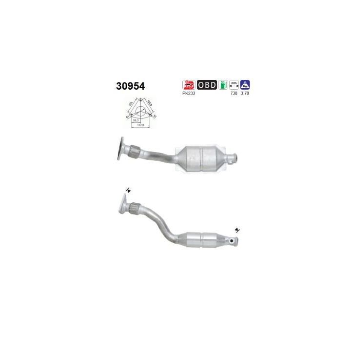 Katalizatoriaus keitiklis AS 30954