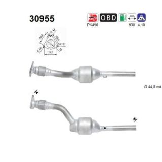 Katalizatoriaus keitiklis AS 30955