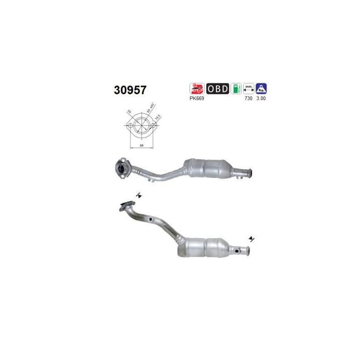 Katalizatoriaus keitiklis AS 30957