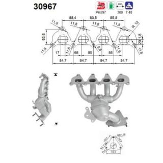 Katalizatoriaus keitiklis AS 30967