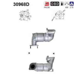 Katalizatoriaus keitiklis AS 30968D