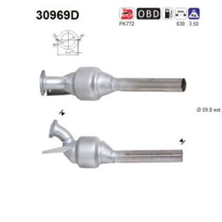 Katalizatoriaus keitiklis AS 30969D