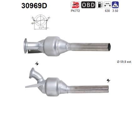 Katalizatoriaus keitiklis AS 30969D
