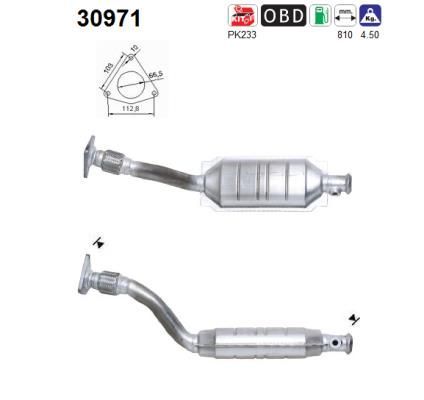 Katalizatoriaus keitiklis AS 30971