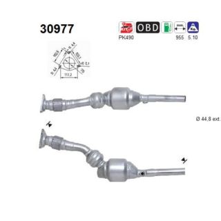 Katalizatoriaus keitiklis AS 30977