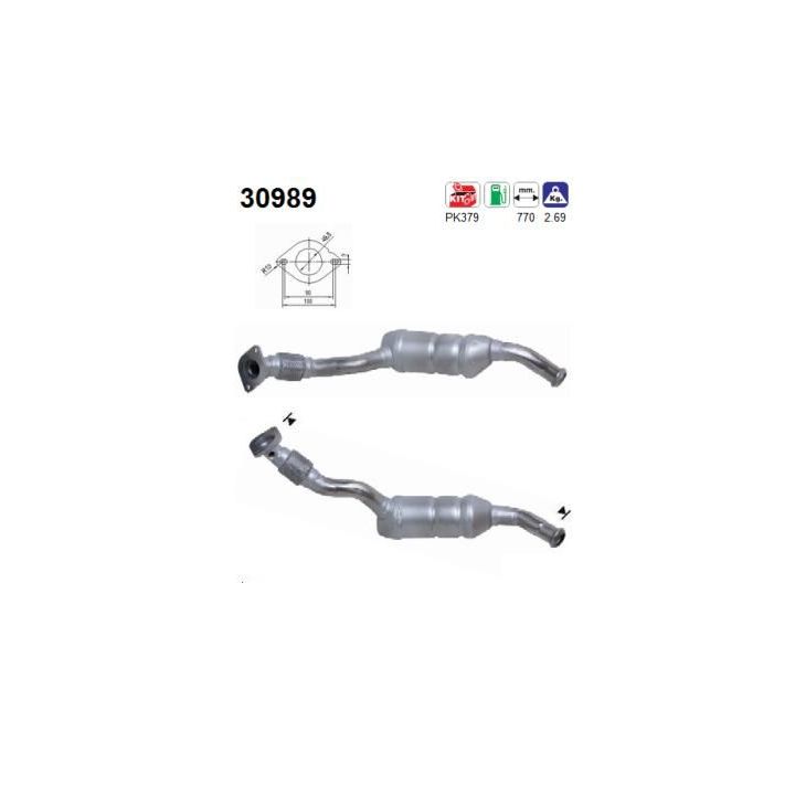 Katalizatoriaus keitiklis AS 30989