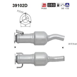 Katalizatoriaus keitiklis AS 39102D