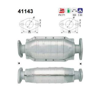 Katalizatoriaus keitiklis AS 41143