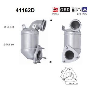 Katalizatoriaus keitiklis AS 41162D