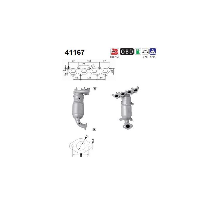 Katalizatoriaus keitiklis AS 41167