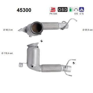 Katalizatoriaus keitiklis AS 45300