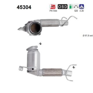Katalizatoriaus keitiklis AS 45304