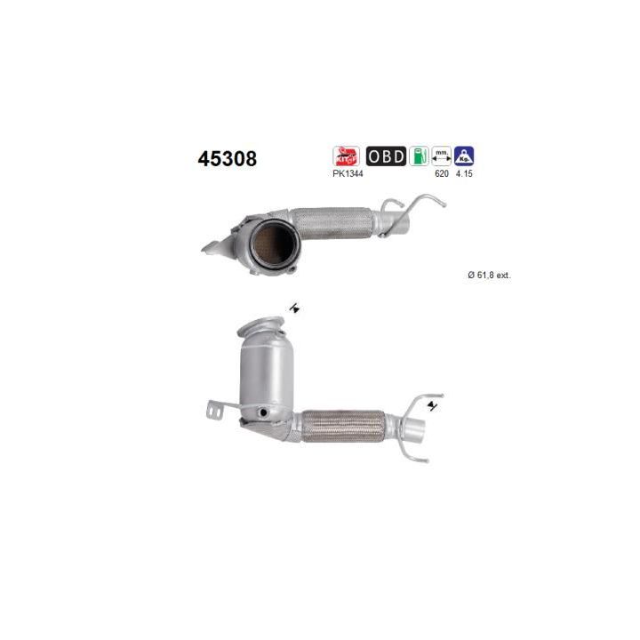 Katalizatoriaus keitiklis AS 45308