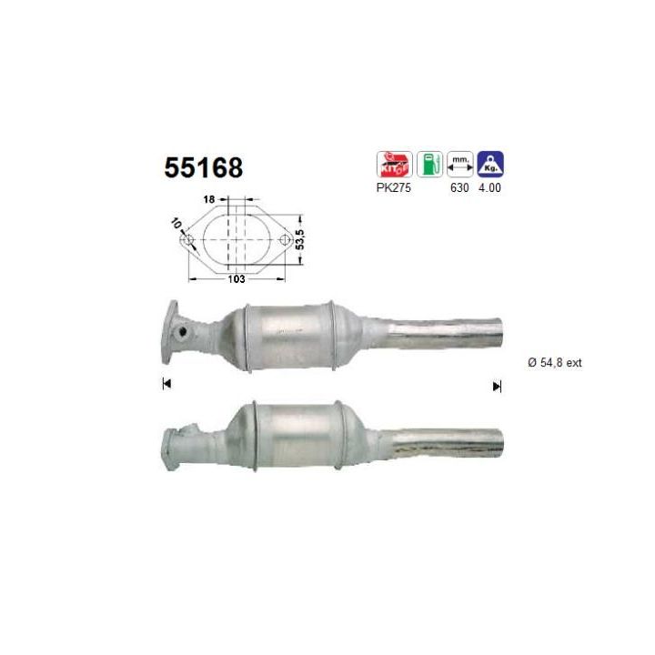 Katalizatoriaus keitiklis AS 55168
