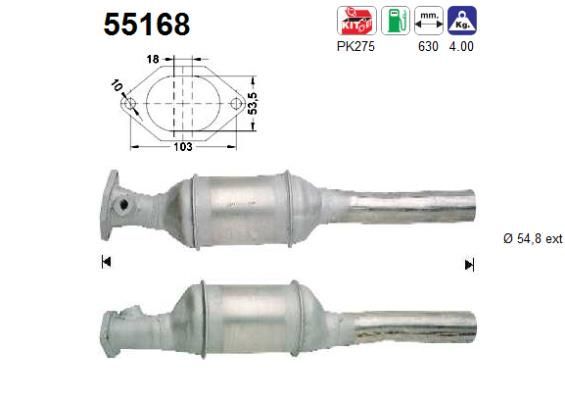 Katalizatoriaus keitiklis AS 55168