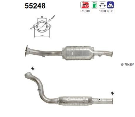 Katalizatoriaus keitiklis AS 55248