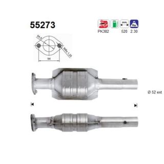 Katalizatoriaus keitiklis AS 55273