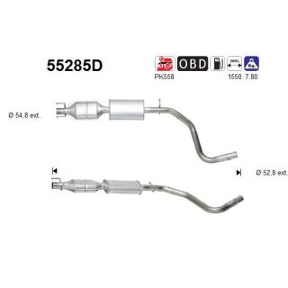 Katalizatoriaus keitiklis AS 55285D