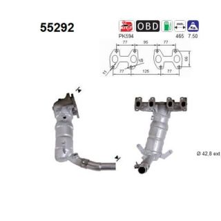 Katalizatoriaus keitiklis AS 55292